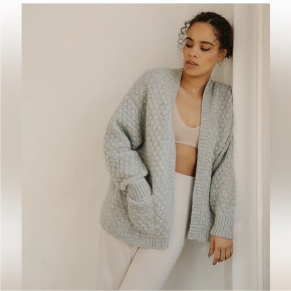 Bare Knitwear Sweaters - Bare Knitwear Pebble Cardigan